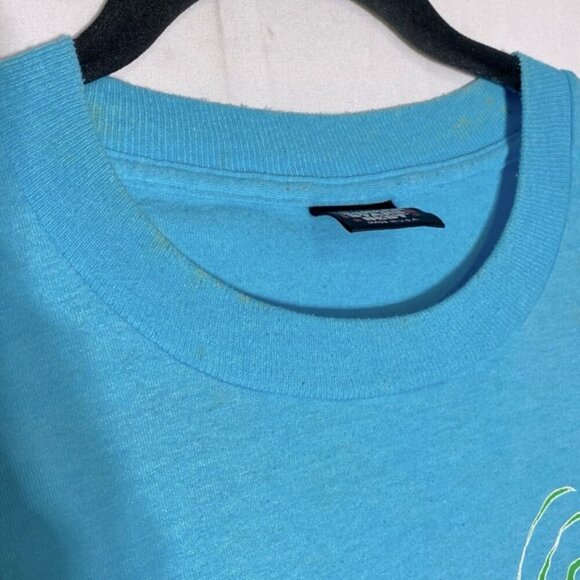 Vintage Screen Starts Best Blue Single Stitch Lake Tahoe T Shirt W Kittens XL - Picture 9 of 16